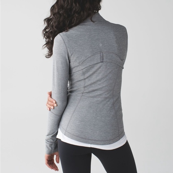 Lululemon Define Jacket - Luon, Heathered Slate - Picture 2 of 14